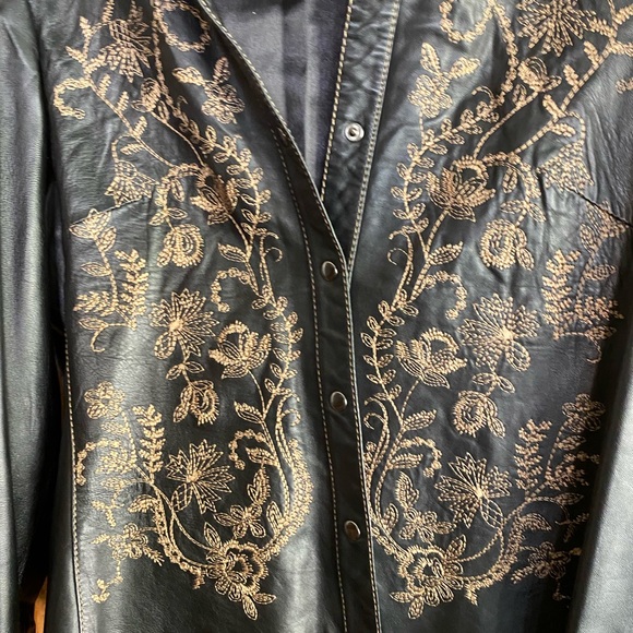 Amazing leather shirt/jacket - Picture 3 of 4